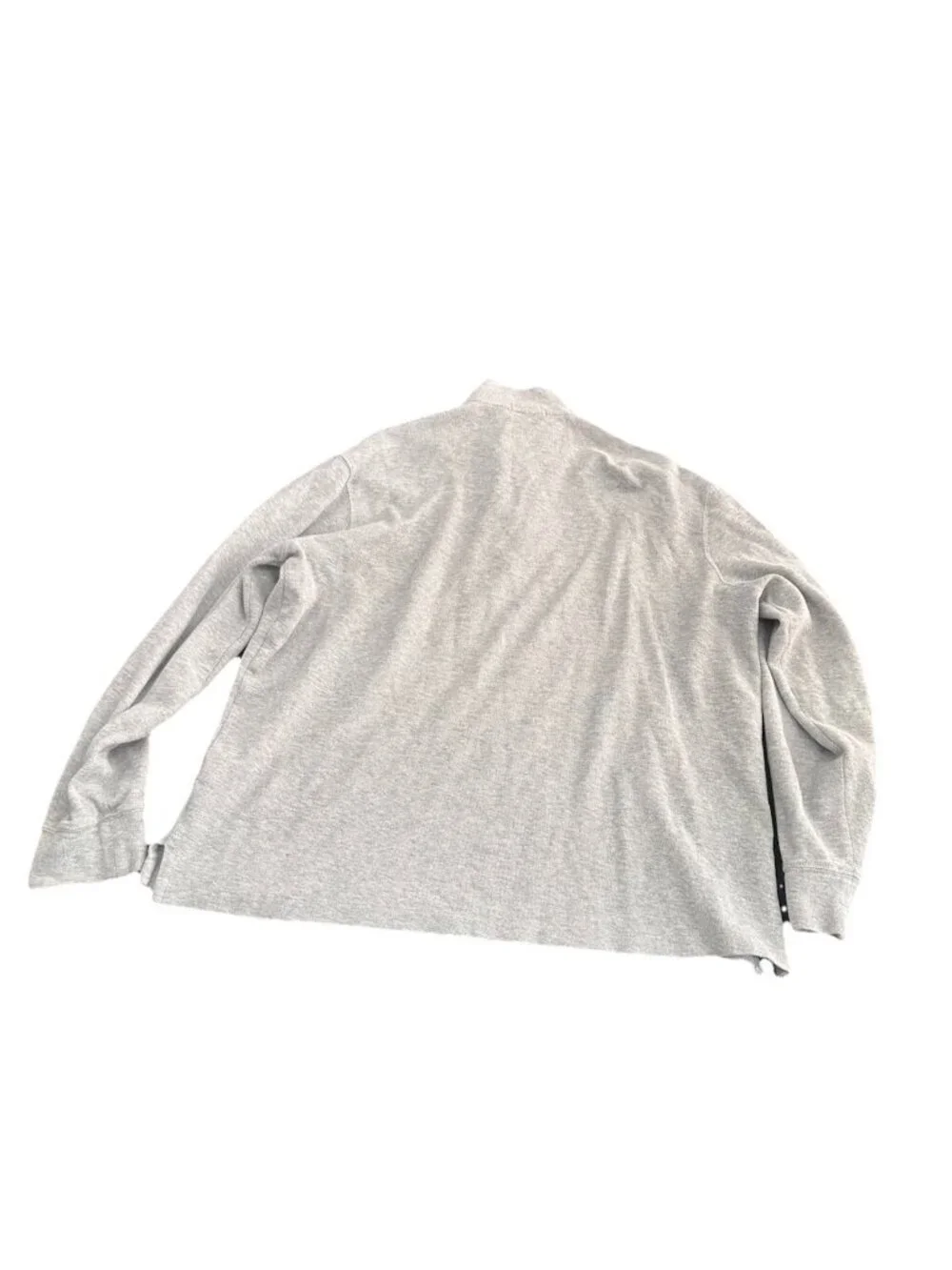 Polo Ralph Lauren Estate-Rib Quarter-Zip Pullover Xl Gray